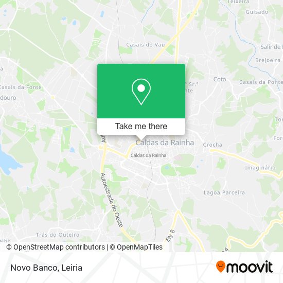 Novo Banco map