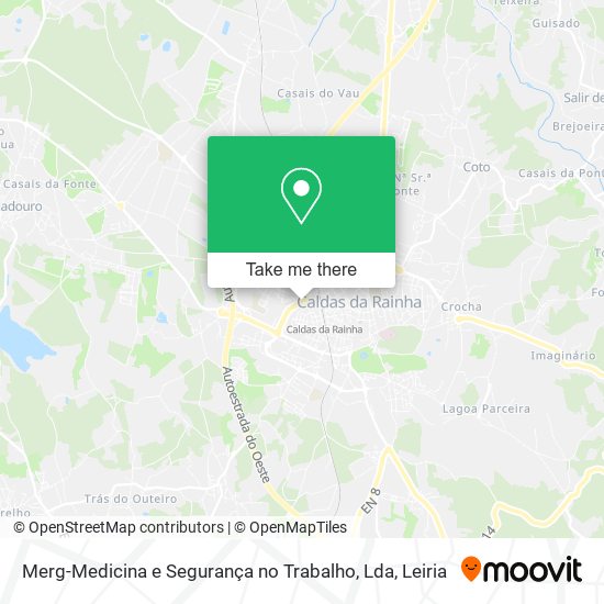 Merg-Medicina e Segurança no Trabalho, Lda map