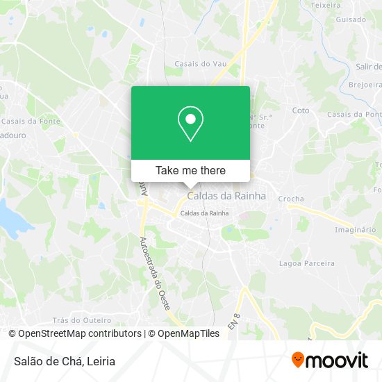 Salão de Chá map