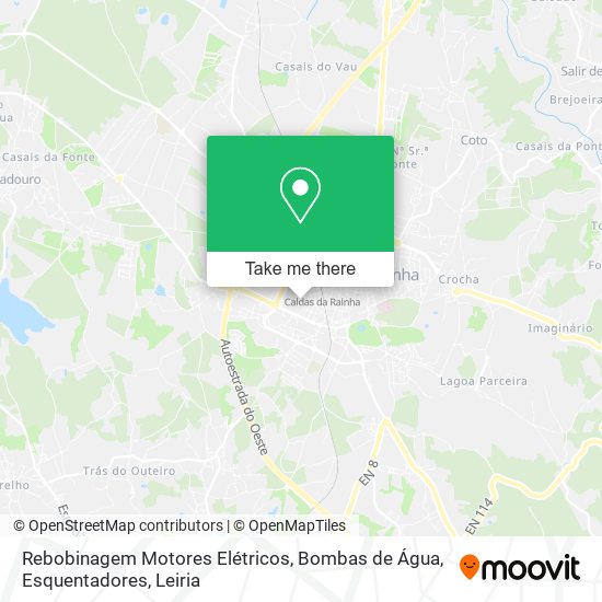 Rebobinagem Motores Elétricos, Bombas de Água, Esquentadores mapa