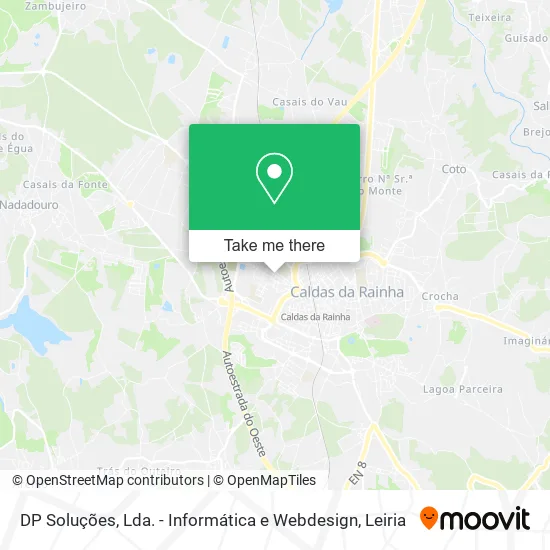 DP Soluções, Lda. - Informática e Webdesign map