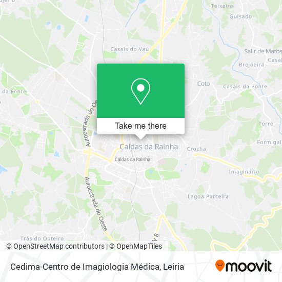 Cedima-Centro de Imagiologia Médica map