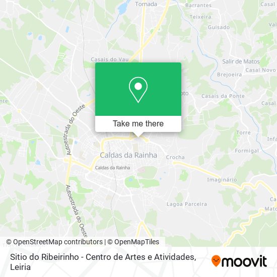 Sitio do Ribeirinho - Centro de Artes e Atividades map