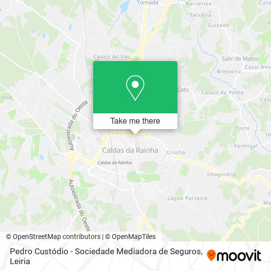 Pedro Custódio - Sociedade Mediadora de Seguros map