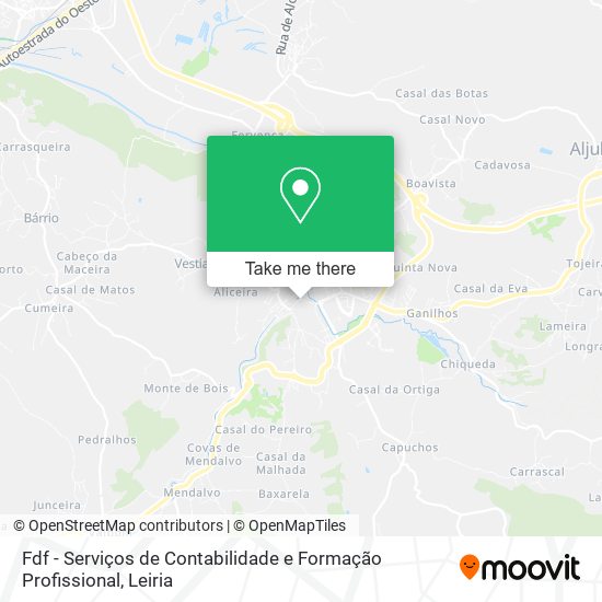 Fdf - Serviços de Contabilidade e Formação Profissional map