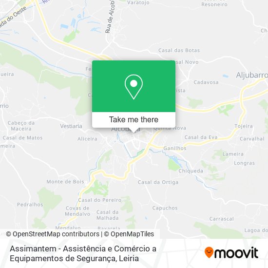 Assimantem - Assistência e Comércio a Equipamentos de Segurança map