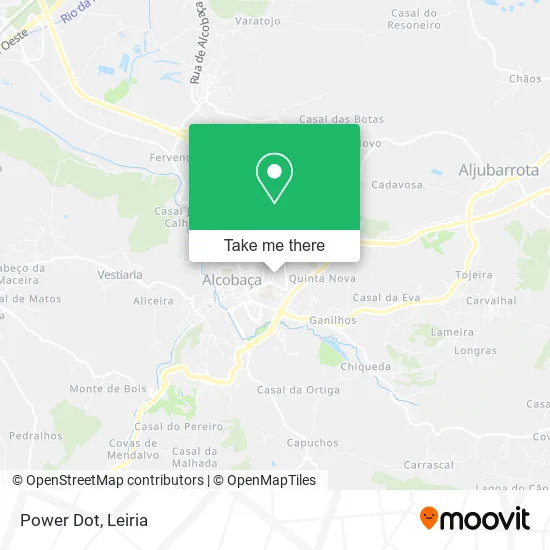 Power Dot map