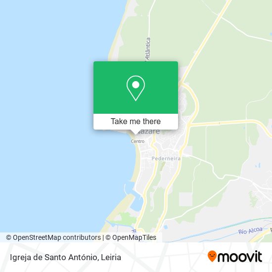 Igreja de Santo António map