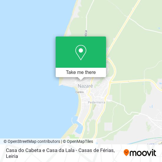 Casa do Cabeta e Casa da Lala - Casas de Férias map