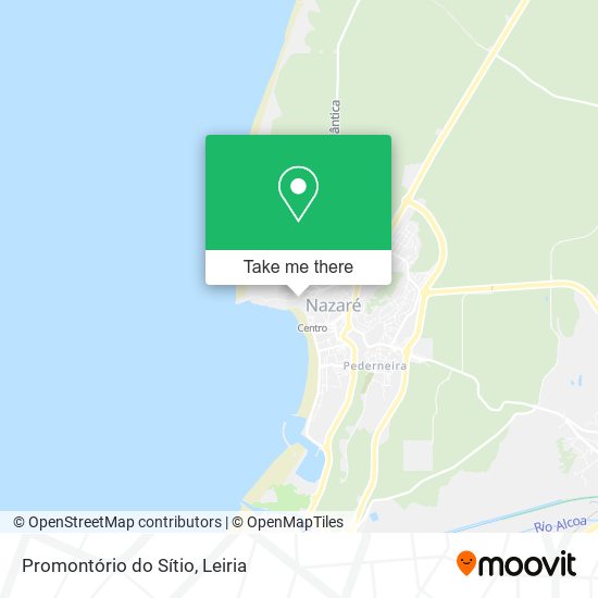 Promontório do Sítio map