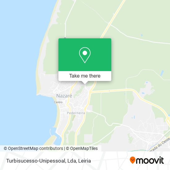 Turbisucesso-Unipessoal, Lda mapa