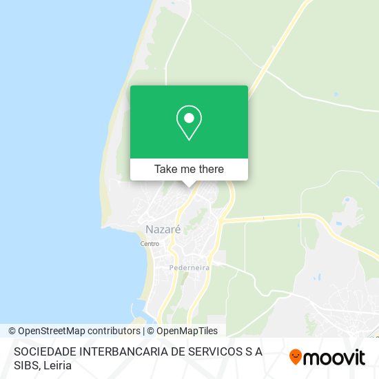 SOCIEDADE INTERBANCARIA DE SERVICOS S A SIBS map