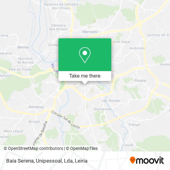 Baía Serena, Unipessoal, Lda mapa