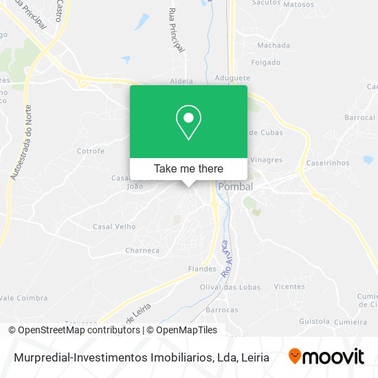 Murpredial-Investimentos Imobiliarios, Lda mapa