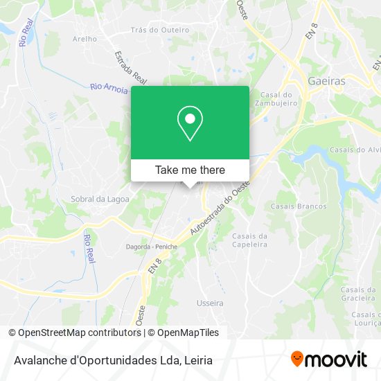 Avalanche d'Oportunidades Lda mapa