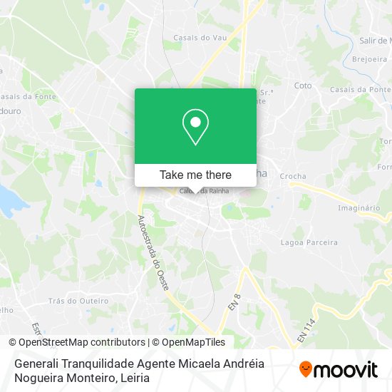 Generali Tranquilidade Agente Micaela Andréia Nogueira Monteiro map