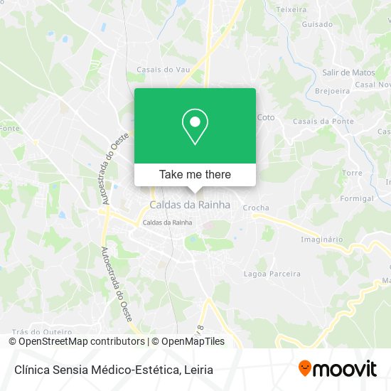 Clínica Sensia Médico-Estética map