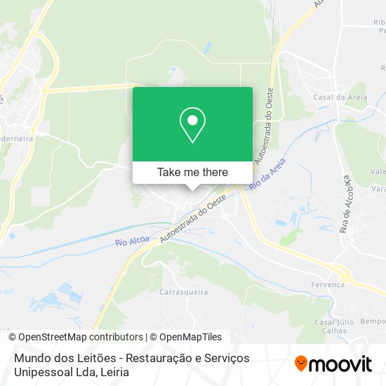 Mundo dos Leitões - Restauração e Serviços Unipessoal Lda mapa