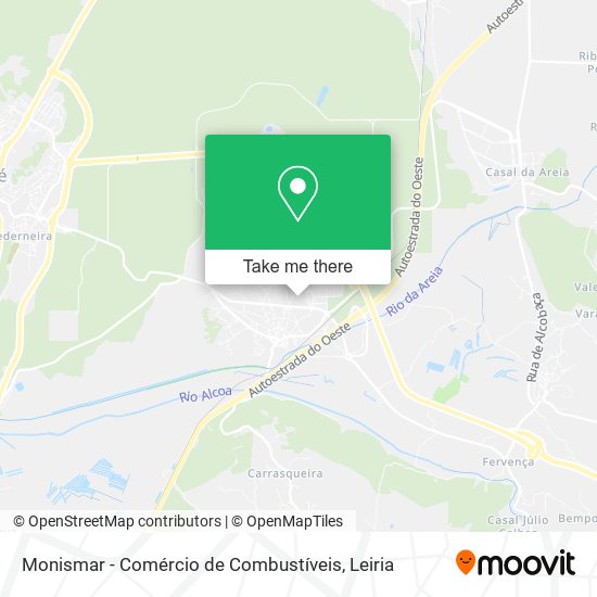 Monismar - Comércio de Combustíveis map