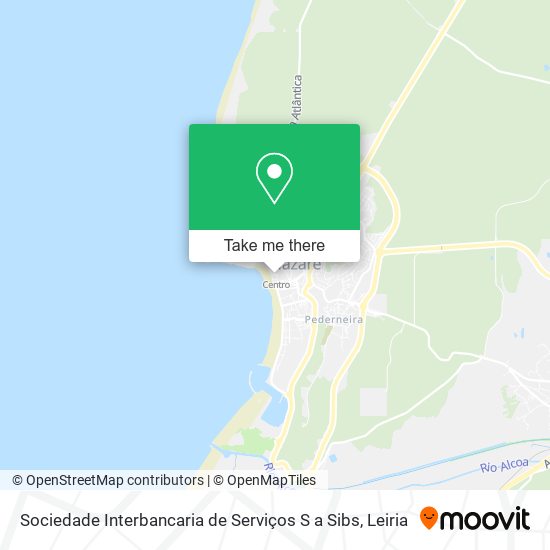 Sociedade Interbancaria de Serviços S a Sibs map