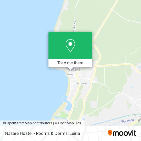 Nazaré Hostel - Rooms & Dorms map