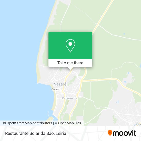 Restaurante Solar da São mapa