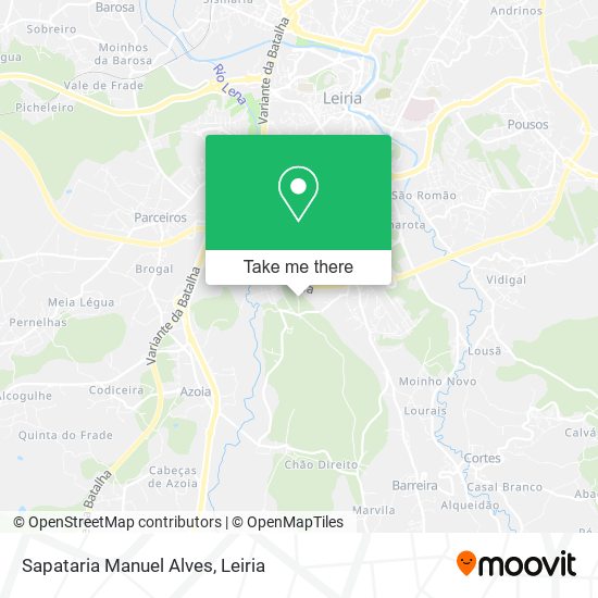 Sapataria Manuel Alves map