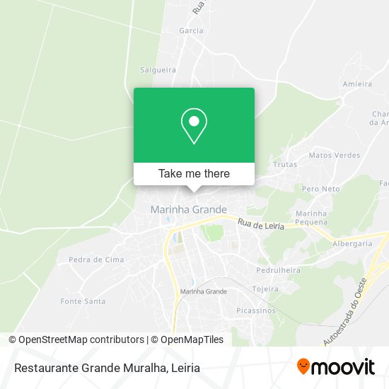 Restaurante Grande Muralha mapa