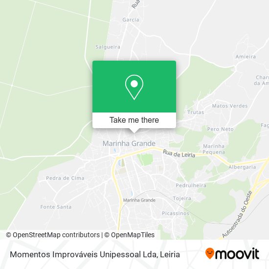 Momentos Improváveis Unipessoal Lda mapa
