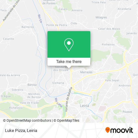 Luke Pizza map