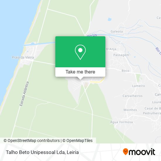Talho Beto Unipessoal Lda map
