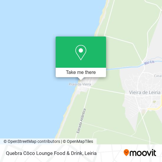 Quebra Côco Lounge Food & Drink map