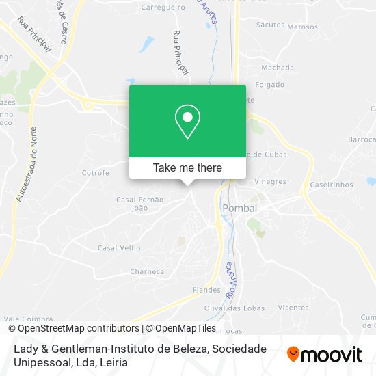 Lady & Gentleman-Instituto de Beleza, Sociedade Unipessoal, Lda map