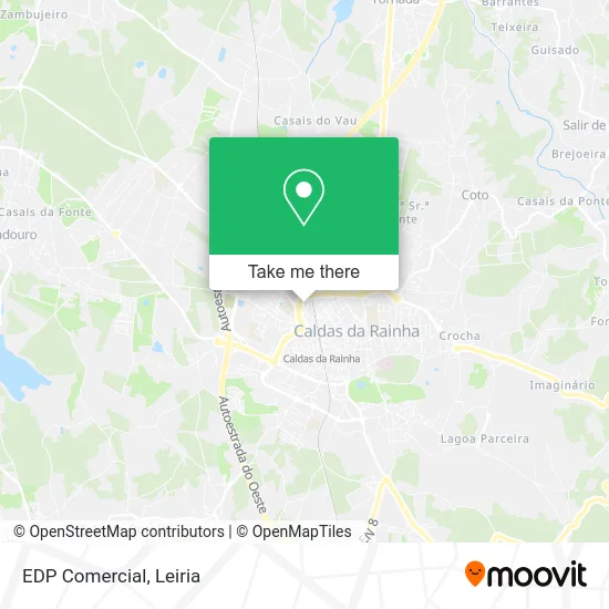 EDP Comercial map
