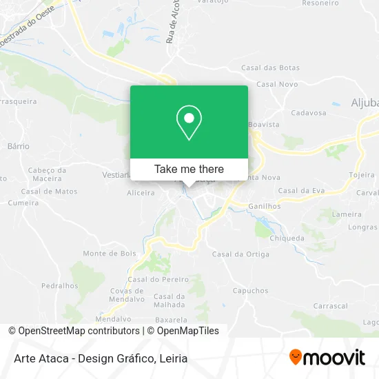 Arte Ataca - Design Gráfico map
