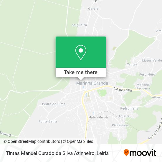 Tintas Manuel Curado da Silva Azinheiro map