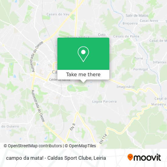 campo da mata! - Caldas Sport Clube map