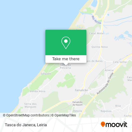 Tasca do Janeca map