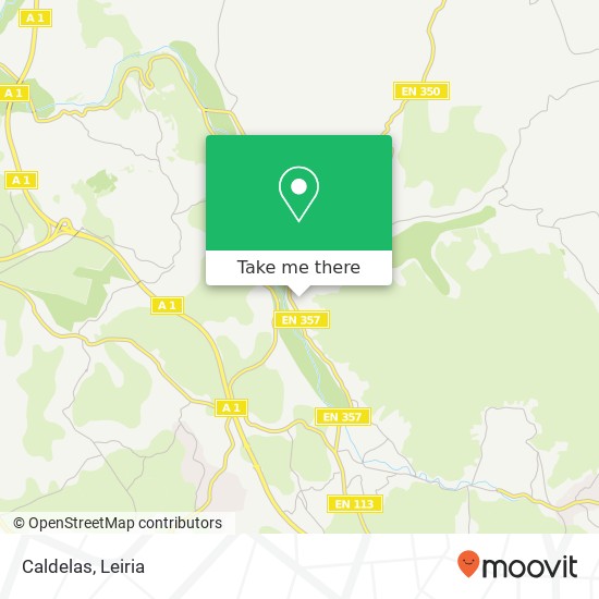 Caldelas map