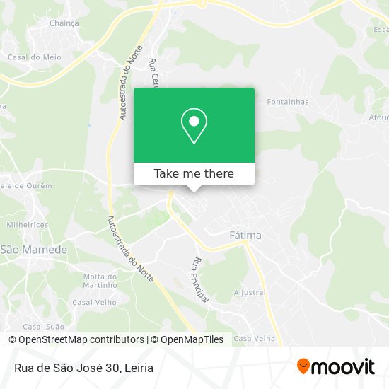 Rua de São José 30 map