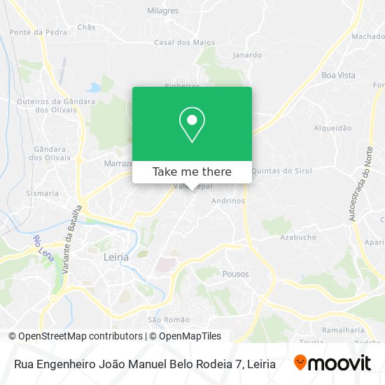 Rua Engenheiro João Manuel Belo Rodeia 7 map