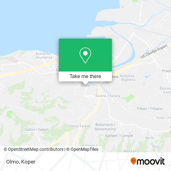 Olmo map