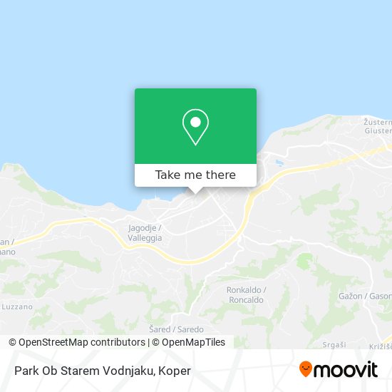 Park Ob Starem Vodnjaku map