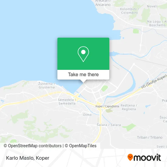 Karlo Maslo map
