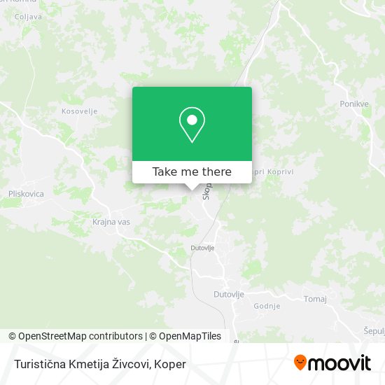 Turistična Kmetija Živcovi map