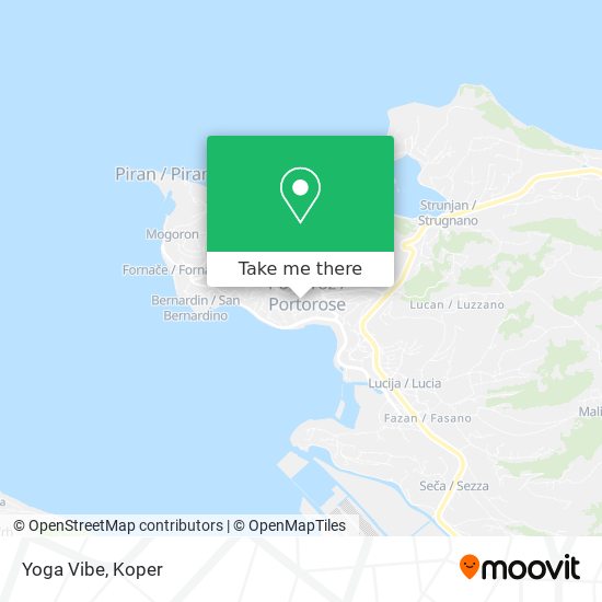 Yoga Vibe map