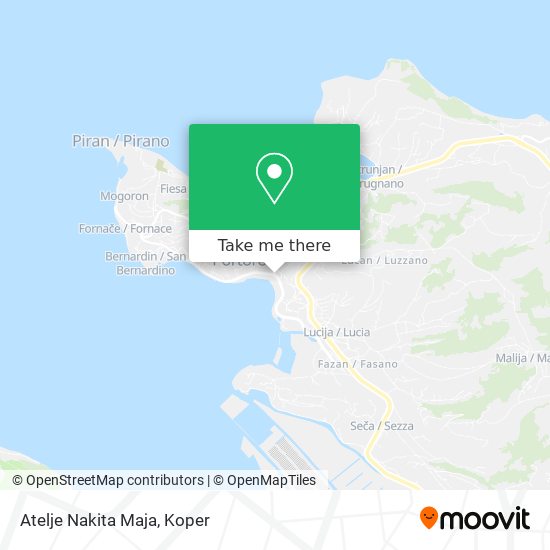 Atelje Nakita Maja map