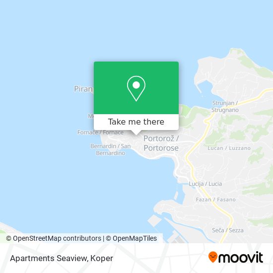 Apartments Seaview map