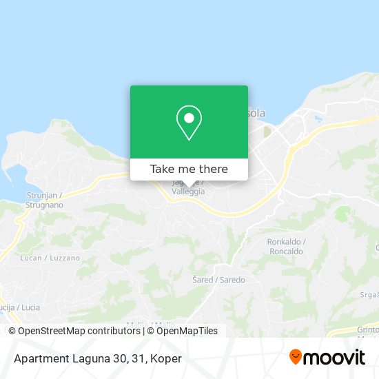 Apartment Laguna 30, 31 map