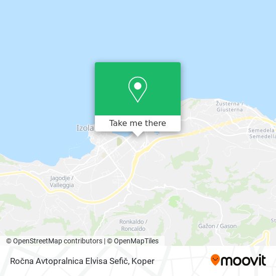 Ročna Avtopralnica Elvisa Sefič map